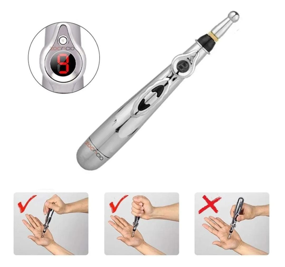 Lápiz Acupuntura 3 Puntas con Gel